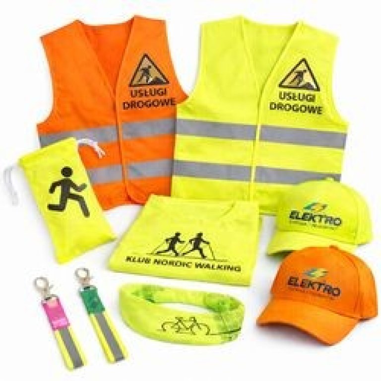 Odblaskowe i fluo, high visibility