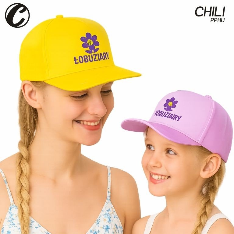 czapka-dla-mamy-i-corki-czapki-reklamowe-chili-z-daszkiem